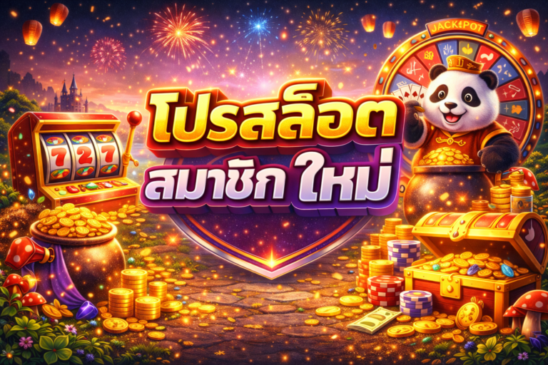 โปรสล็อต สมาชิกใหม่